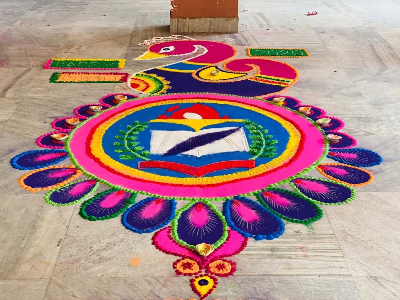 School Rangoli